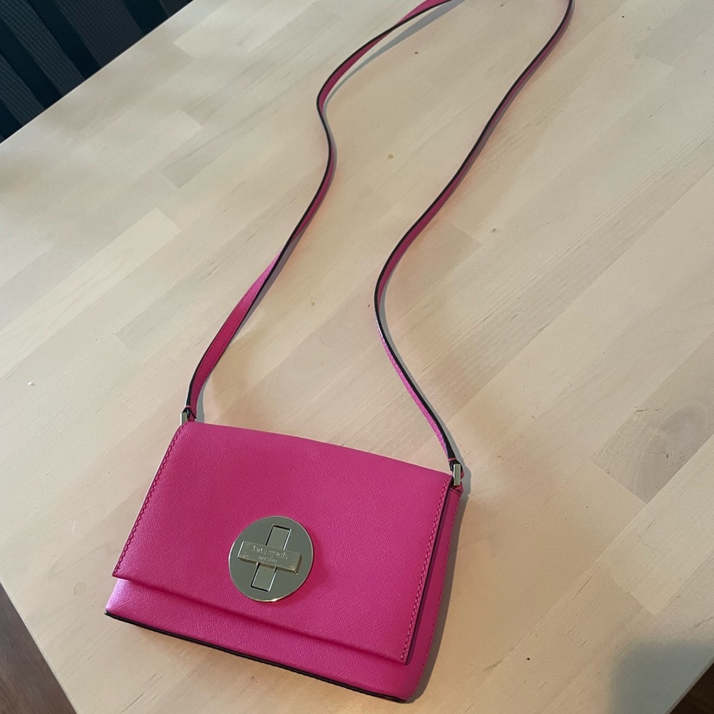 Kate Spade pink crossbody bag